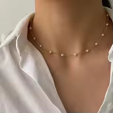 Elegant Layered Pearl Necklace